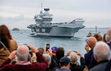 Видеофакт: Самый мощный военный корабль Великобритании прибыл в Портсмут