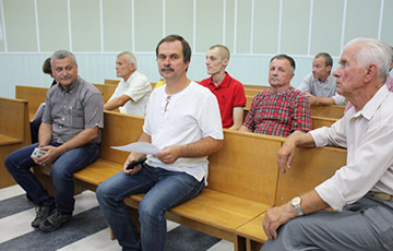 Kobryn Activist Ales Mekh Recovered Verdict