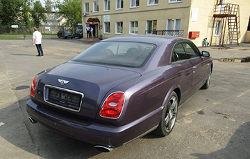 У Менску не хочуць набываць унікальны Bentley Арбузава