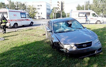 В Москве легковушка на скорости сбила белоруску с ребенком