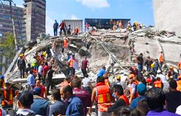 В Мексике произошло новое мощное землетрясение
