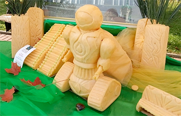 В Гродно сделали робота из сыра