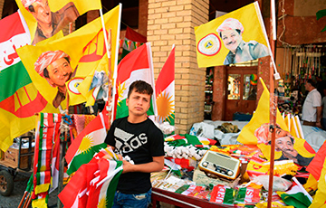Іракскі Курдыстан прагаласаваў за незалежнасць