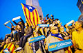 На вуліцы Барселоны выйшлі сотні тысяч пратэстоўцаў