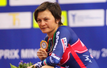 Татьяна Шаракова принесла Беларуси первую медаль на чемпионате Европы по велотреку