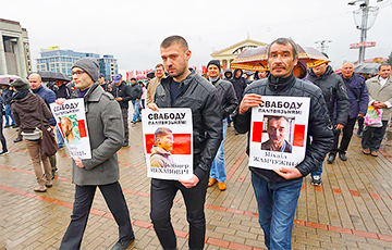 Вядомы блогер апублікаваў моцныя кадры з Марша абураных беларусаў 2.0