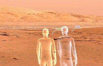 Google і NASA запусцілі віртуальны тур на Марс