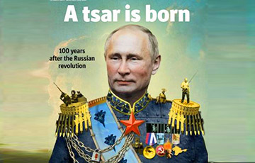 The Economist опубликовал карикатуру на «царя» Путина