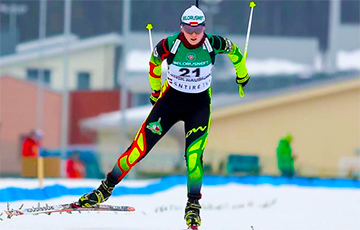 Биатлон: экс-белоруска Дарья Блашко уверенно выиграла спринт на Кубке Австрии