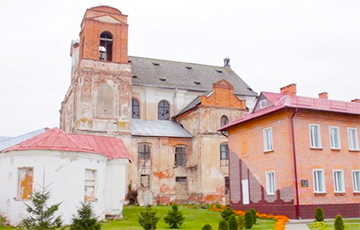 В Мстиславле снова обрушилась стена 268-летнего костела