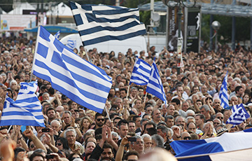 У Грэцыі праходзіць страйк таксістаў і чыгуначнікаў