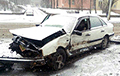 Из-за непогоды в Минске произошла крупная авария