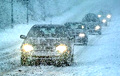 Из-за снегопада Украина ограничила движение на дороге Киев - Гомель