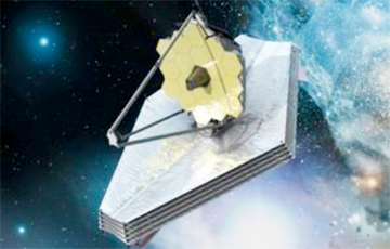 Навукоўцы NASA паказалі на відэа велізарны тэлескоп James Webb