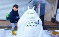 Фотафакт: Японцы здзіўляюць увесь свет сваімі снегавікамі