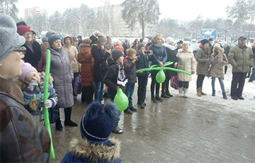 BNC Leaders Hold Rally In Svetlahorsk