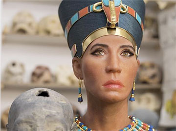 Ученые воссоздали облик Нефертити