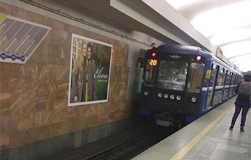 Мянчук, які скокнуў пад цягнік у метро, застаўся жывы