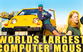 Видеофакт: Изобретатели превратили автомобиль в гигантскую компьютерную мышку