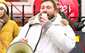 Евгений Чичваркин провел акцию протеста у посольства России в Лондоне