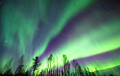 Видеофакт: В Лапландии сняли красочное северное сияние