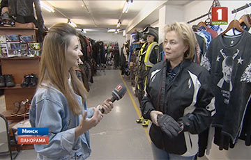 Shchetkina Boasted Of New Outfits For Motorcycle