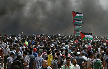 Палестынцы на прызыў ХАМАСа прарываліся праз мяжу з Ізраілем