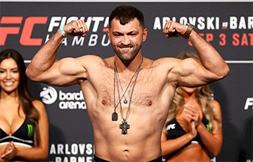 Белорусский боец UFC заработал $3,5 миллиона