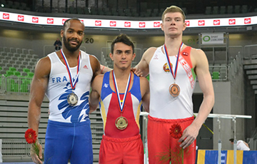 Беларускі гімнаст здабыў «бронзу» на Кубку свету ў Харватыі