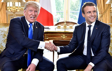 Макрон высунуў Трампу ўмовы для падпісання дэкларацыі G7