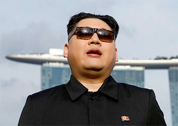 В Сингапуре задержали двойника Ким Чен Ына