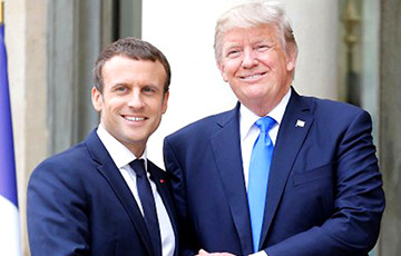Сустрэча Трампа і Макрона на G7 перанесеная