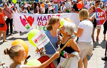 У Польшчы праходзіць Марш у імя жыцця і сям'і