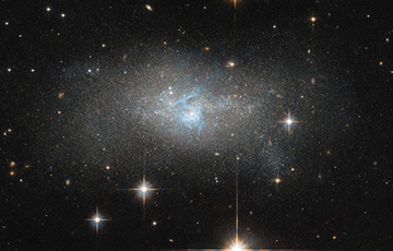 NASA опубликовало снимок галактики с огромными запасами газа