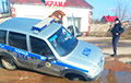 Miory Resident Attacks Police Car