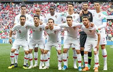 Нацыянальная каманда Партугаліі перамагла каманду Марока ў матчы чэмпіянату свету ў футболе