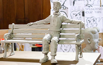 Беларускі скульптар увекавечыць у ЗША папулярнага героя коміксаў