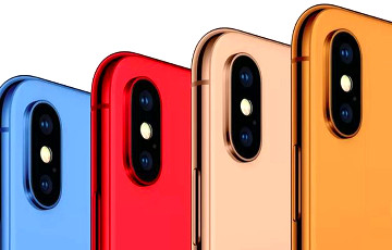Новые iPhone выйдут в синем, оранжевом, красном и золотом цветах