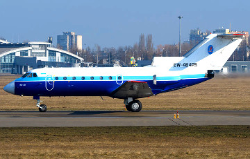 Самолет украинского бизнесмена покинул Оршанский авиаремонтный завод незадолго до визита Лукашенко