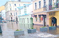 Улицу Революционную в Минске опять затопило