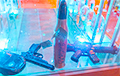 Vodka Packed In The Form Of Revolver And Bullet Sold In Restaurant In Kurapaty