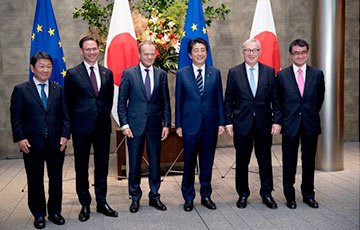 ЕС и Япония подписали крупнейшее торговое соглашение