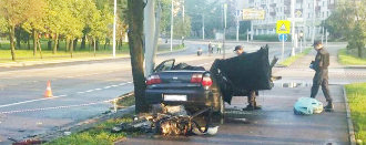 В Минске погиб 20-летний водитель, за которым гналась ГАИ