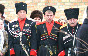 Российские казаки собираются охранять границу России с Беларусью