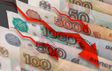 Расейскі рубль упаў да мінімуму з ліпеня