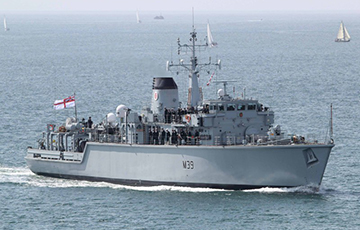 ВМС Брытаніі перахапілі расейскі фрэгат у Ла-Маншы
