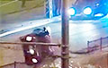 Видеофакт: В Бресте водитель Lexus «дал угла» и влетел в забор