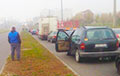 Фотофакт: В Гродно из-за приезда Лукшенко перекрыли все дороги