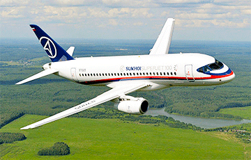 Sukhoi Superjet 100 «Аэрофлота» вернулся в Москву из-за проблем с двигателем