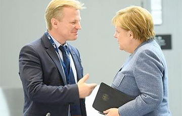 Vital Rymasheuski Meets With Angela Merkel